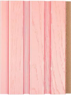 Masay Ahşap Lambiri Duvar Paneli - Patine Pembe - 18 mm