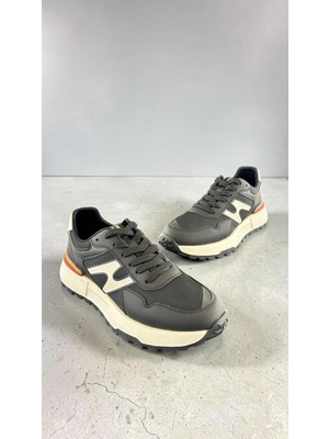 Eforia DH115 Antrasit Tam Ortopedik Casual Günlük Erkek Ayakkabı