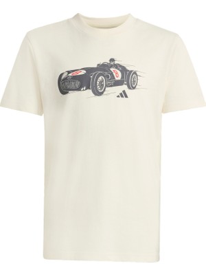 Adidas Performance IB7074 Mercedes - Amg Petronas Formula 1 Team Sılver Arrows 1955 Graphıc Tişört