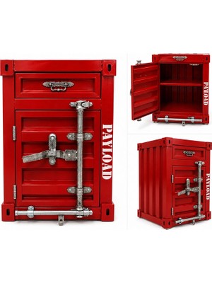 Lovesta Home Konteyner Tasarımlı Metal Dolap LIV5803