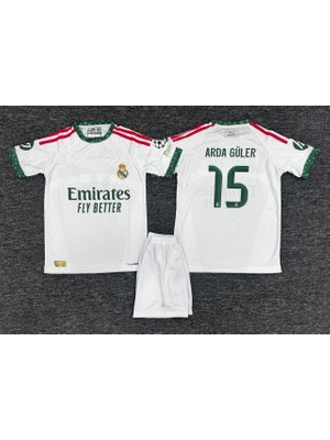 Rodak Spor Arda Güler 15 Real Madrid Yeni Sezon 2026/27 Sezon Şortlu Çocuk T-Shirt