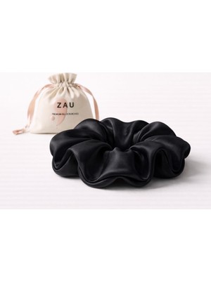 Zau %100 Saf Ipek Scrunchie Saç Tokası 1 Adet(Özel Kılıfı Ile)