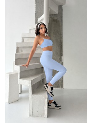 Opendo Pure Fit Yüksek Bel Esnek Toparlayıcı Kadın Spor Tayt