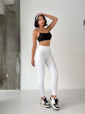 Opendo Pure Fit Yüksek Bel Esnek Toparlayıcı Kadın Spor Tayt