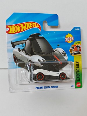Hot Wheels Exotıcars Serisi - Paganı Zonda Cınque Model Araba