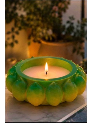 Eski Mahzen Design Limonlu Dekoratif Kase