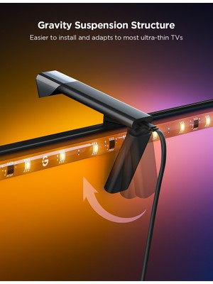 Govee Envısual T3 55-65 Inç Tv Arkası LED Ambiyans Aydınlatma