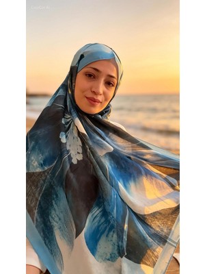 Lunara Scarf Desenli Pamuk Softşal