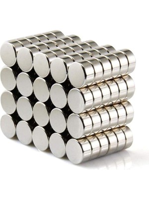 Magnet 25 Adet 6mm x 2mm Yuvarlak Güçlü Neodyum Mıknatıs Magnet(25'li Paket)