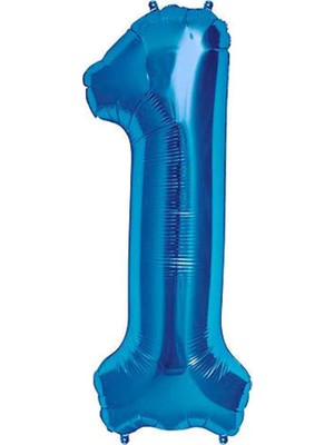 Folyo Balon 34 Inç 76-82 cm (Mavi, 1)
