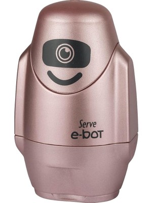 E-Bot Silgili Kalemtiras Metalik Roze Tekli