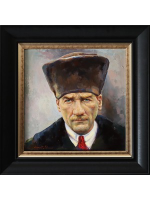 Muguetarts Asalet Orijinal Yağlıboya Tablo - Mehmet Najafzadeh Eseri 65X65 cm