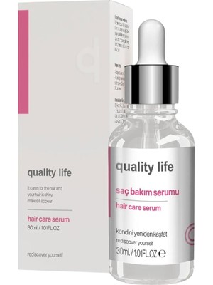 Life Ql Argan Keratin Saç Bakım Yağı - Yıpranmış Hasar Görmüş Yanmış Saçlar Için Onarıcı Serum Kadın Saç Bakımı