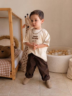 Saye Kids Keten Erkek Çocuk Takım