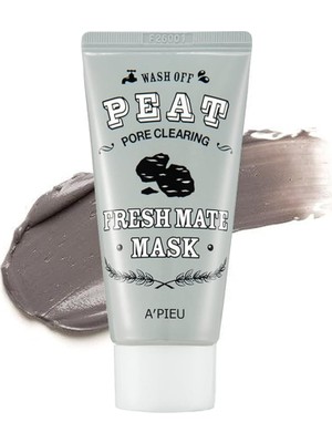 Gözenek Temizleyici Kil ve Kömür Maskesi 50 Mililitre Fresh Mate Peat Mask Pore Clearing