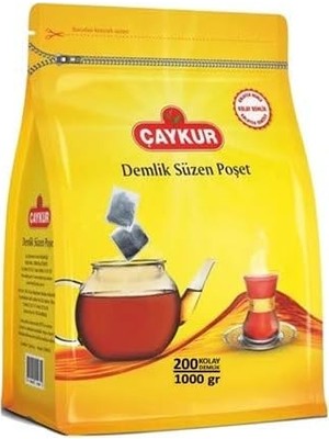 Demlik Süzen Poşet Çay [200 x 5g]