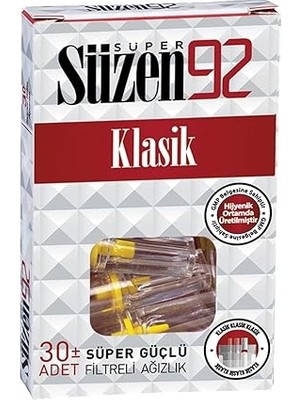 92 Filtreli Ağızlık (24 Adet)