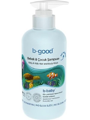 Bebek & Çocuk Saç ve Vücut Şampuanı 200 ml