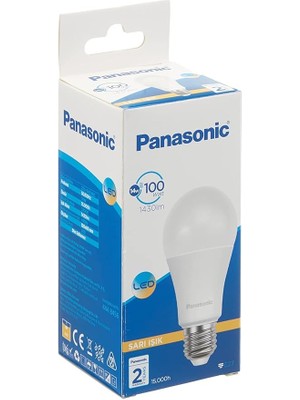 E27 LED Lamba, Sarı Işık (2700K), 14W, 1430 Lümen