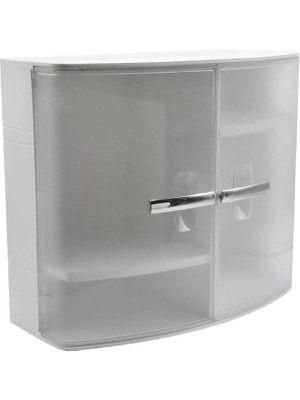 Banyo Ecza Dolabı Şeffaf Naturel M-08416