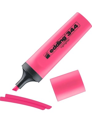 344 Fosforlu Kalem - Pembe - 1 Fosforlu Kalem - 2-5 mm Kesik Ucu