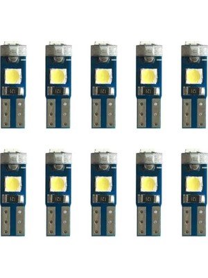 Adet T5 LED Mini Dipsiz Kilometre Gösterge Ambians Aydınlatma Beyaz