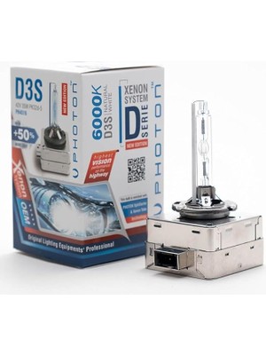 D3S 6000K +%50 More Vısıon Ampul 2 Adet