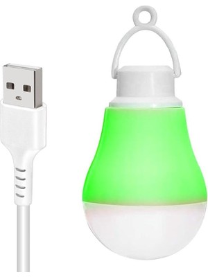PM-12765 5 Watt 6 Volt USB Kablolu 1 Metre LED Ampul