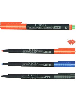Asetat Kalemı M Sıyah 12 Lı TP-905