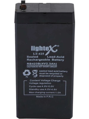 Magicool Lightex LT-425 4V 2.3AH Işıldak Fener Aküsü