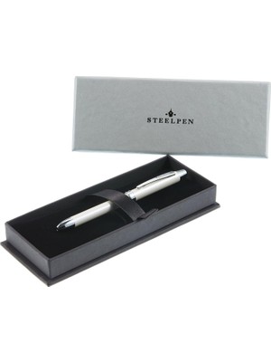 Steelpen 430-4 3 Fonksiyonlu Tükenmez Kalem Beyaz