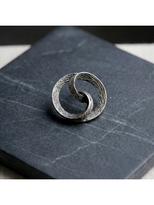 Ebrar Silver Gümüş Sarmaşık Model Kolye Ucu 925 Ayar Gümüş Sarmaşık Figürlü Unisex Kolye Ucu