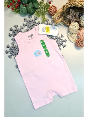 bebekokusu Hello Baby Pembe Tulum