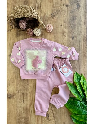 bebekokusu Prety Mickey Kız Bebek Takım
