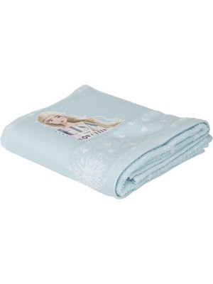 Özdilek Frozen Snow Queen 50X80 2'li Lisanslı Havlu Mavi
