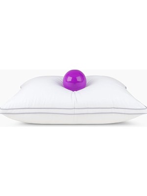 Bemy Ticaret Downmix Yüksek Yastık –%15 Gıdık Tüyü & Mikrojel Elyaf Karışımı– Yumuşak ve Destekleyici – 50X70 cm – Oeko-Tex Sertifikalı – Downproof Pamuk Kumaş – Türkiye Üretimi