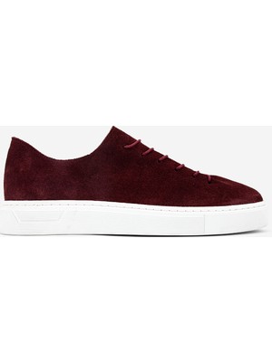 Valmenti Erkek Hakiki Deri Kırmızı Sneakers & Spor Ayakkabı 352 24376 Erk Ayk Y26 Kıremıt Suet