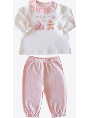 Kitikate Organik Sugar&love 2'li Takım Pembe