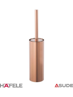 Hafele Luxa Tuvalet Fırçalık,yerden,parlak Rose
