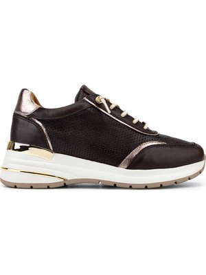 Tamer Tanca Kadın Hakiki Deri Kahverengi Sneakers & Spor Ayakkabı 298 7100 Bn Ayk Y26 Kahve/bronz