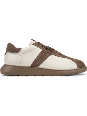 Tamer Tanca Erkek Hakiki Deri Bej Sneakers & Spor Ayakkabı 1206 2026 Erk Ayk Y26 Bej Dr/suet