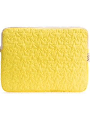 Bahels Star Puffy Sarı Yıldız Desen Xl Macbook ve Tablet Uyumlu Portföy Çanta