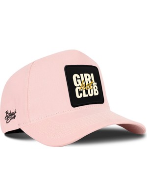 BlackBörk Hot Girl Club Logolu Somon Beyzbol Premium Şapka