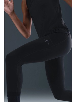  Nike Trail Dri Fit Hr 7/8 Womens Tight Yüksek Bel Toparlayıcı Kadın Tayt Siyah
