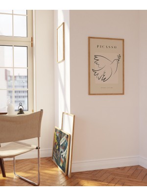 Pegziz Minimalist Sanatsal Picasso Duvar Dekor Tablosu