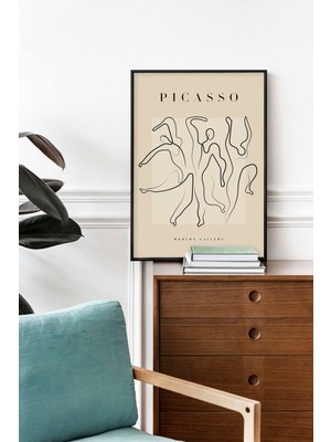 Pegziz Minimalist Sanatsal Picasso Duvar Dekor Tablosu