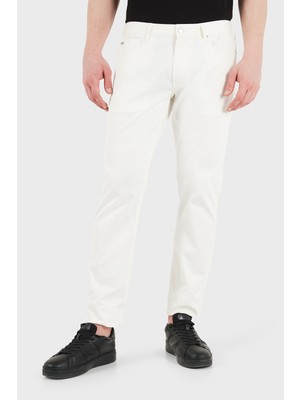 Emporio Armani Pamuklu Slim Fit Düşük Bel Jeans Erkek Kot Pantolon EM000121 AF23021 U0003