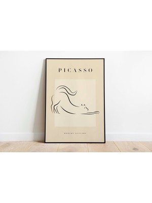 Pegziz Minimalist Sanatsal Picasso Duvar Dekor Tablosu