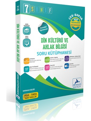 Paraf Yayınları 7. Sınıf Din Kültürü Ve Ahlak Bilgisi Soru Kütüph