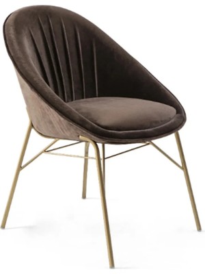Miarik Design Yemek Odası Sandalyesi , Mutfak Sandalyesi Metal Ayaklı